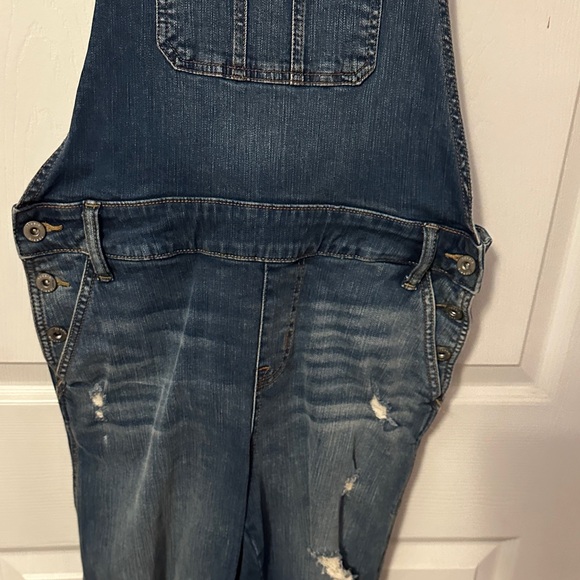 Stylish Blue Denim Overalls - Picture 3 of 8